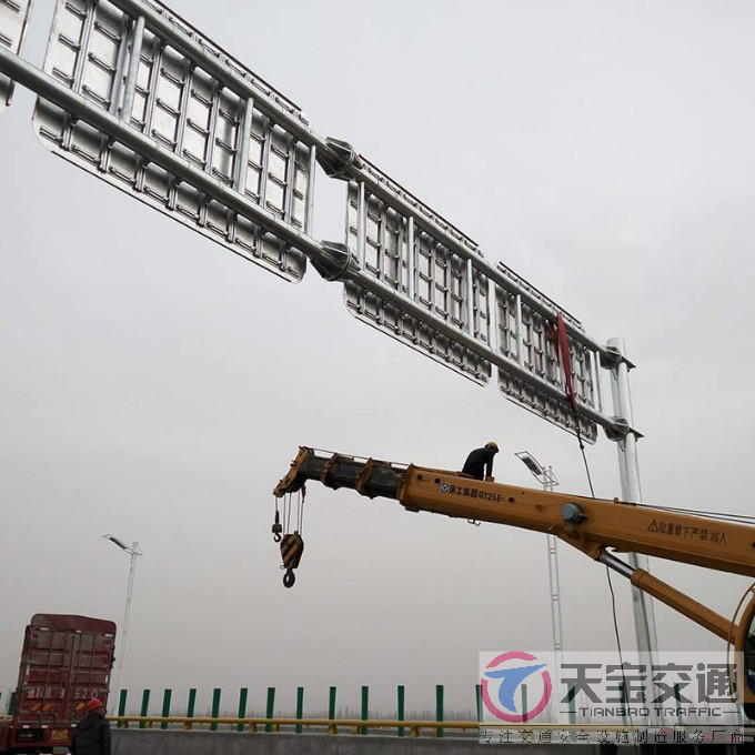 南京高速公路标志杆厂家 指引着人们安全行驶